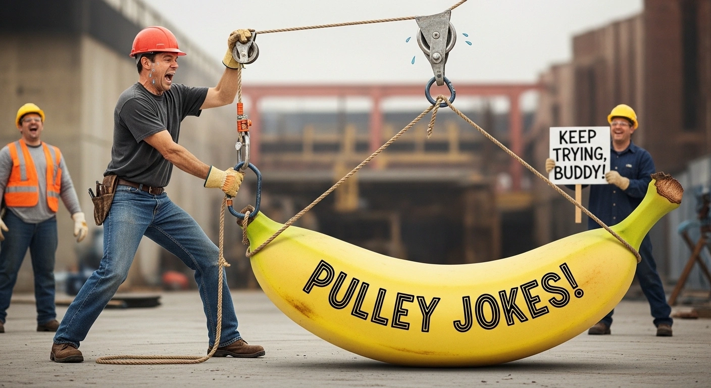 Pulley Jokes One-Liners