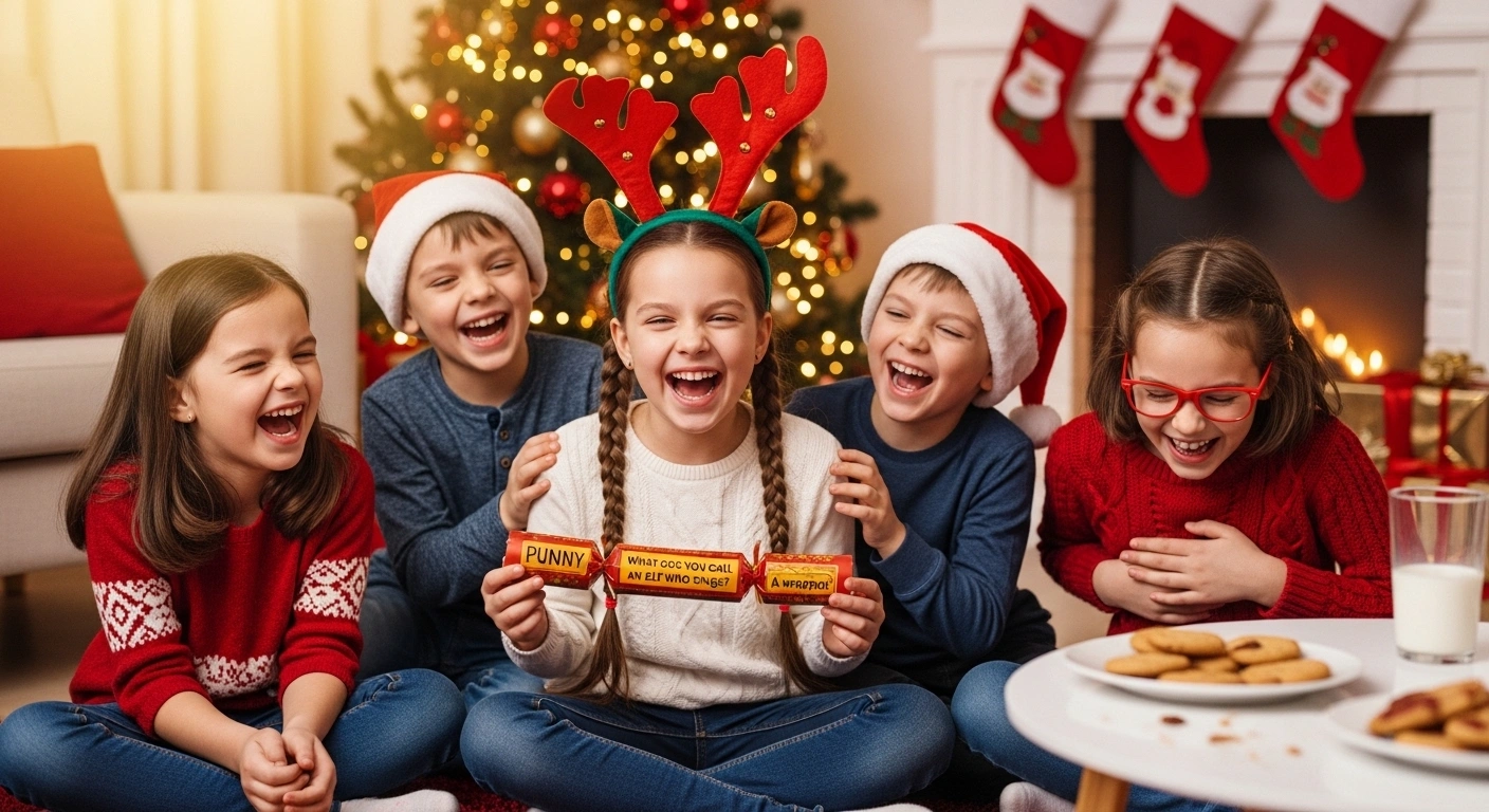 Short Christmas Kids Puns