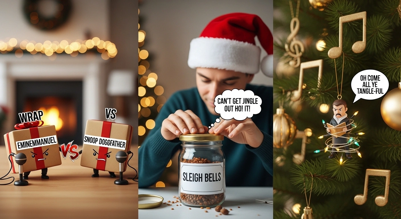 Short Christmas Puns Marketing