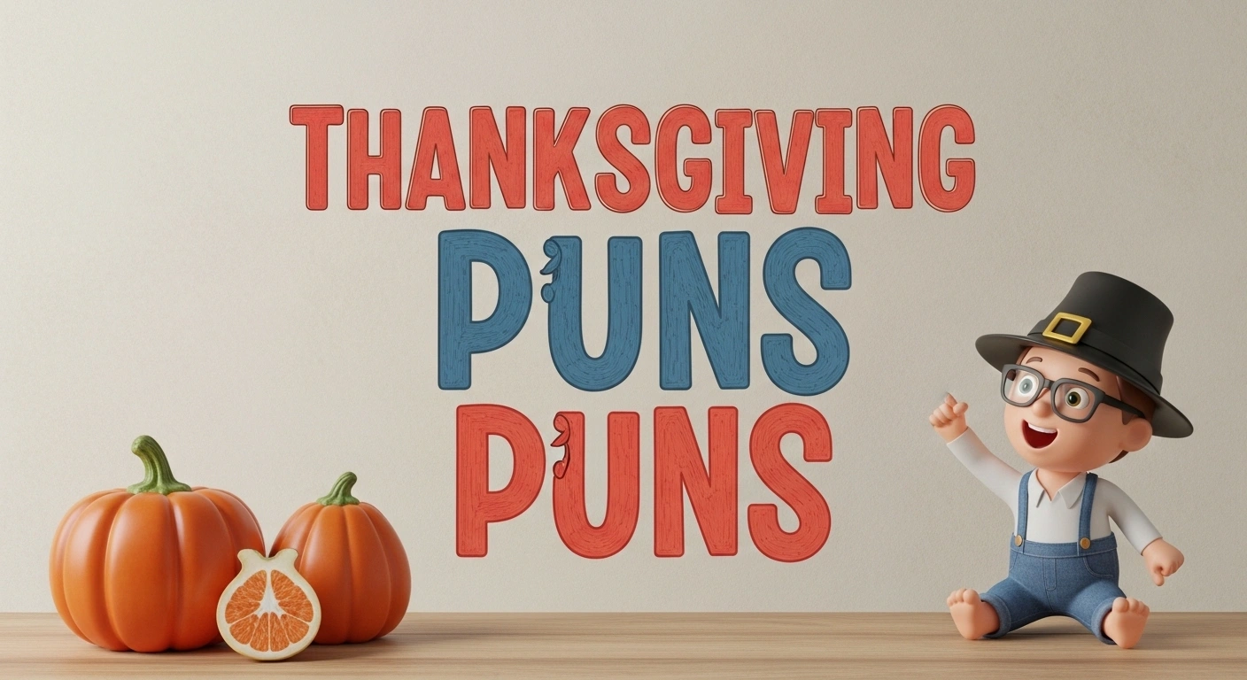 Short Thanksgiving Puns