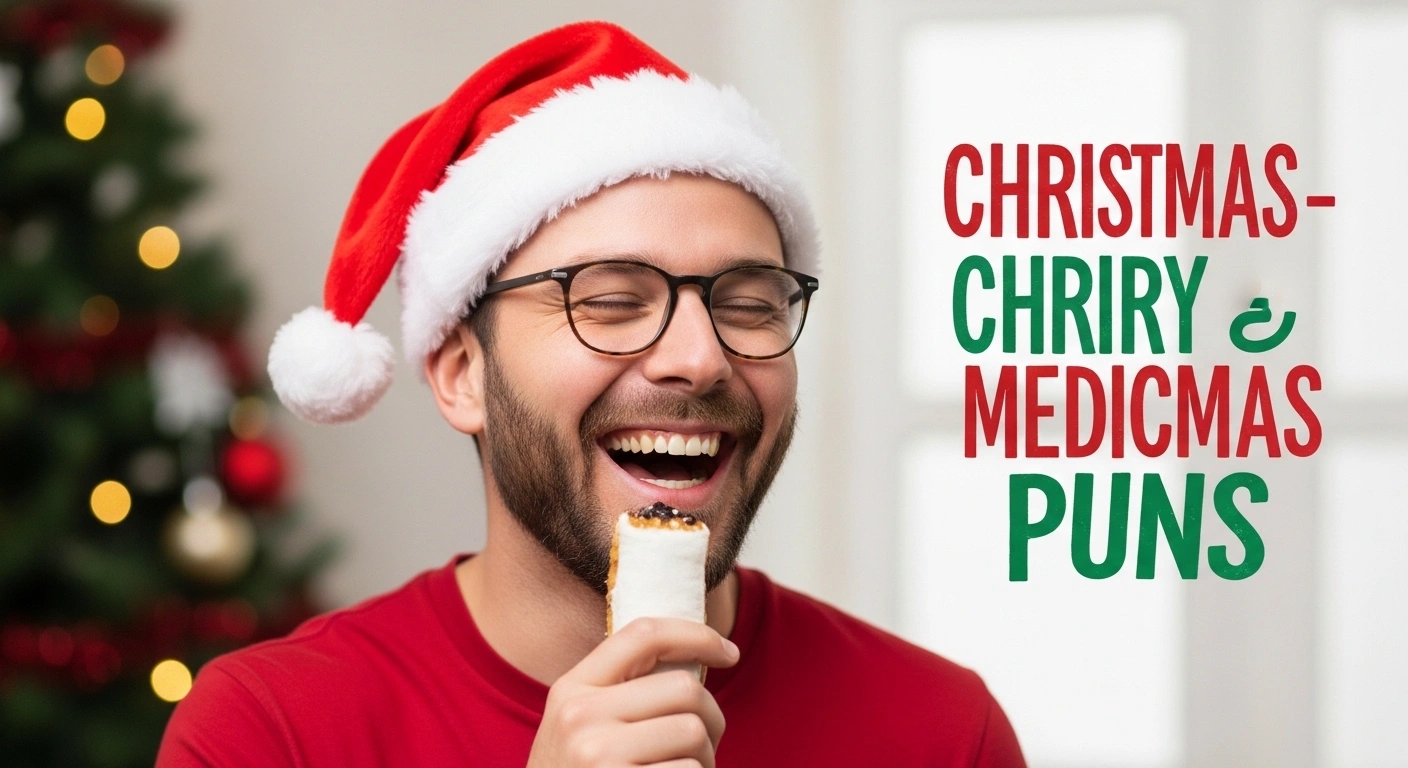 Short Christmas medical puns