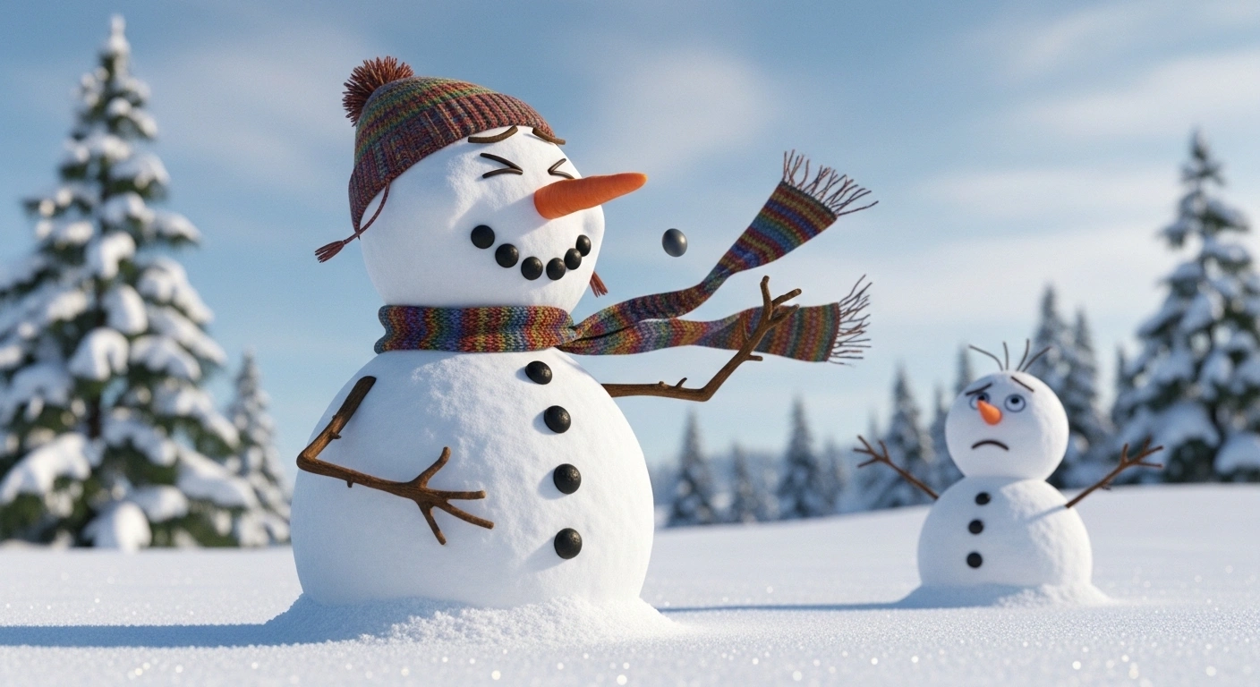 Short Snowman Jokes for Kids