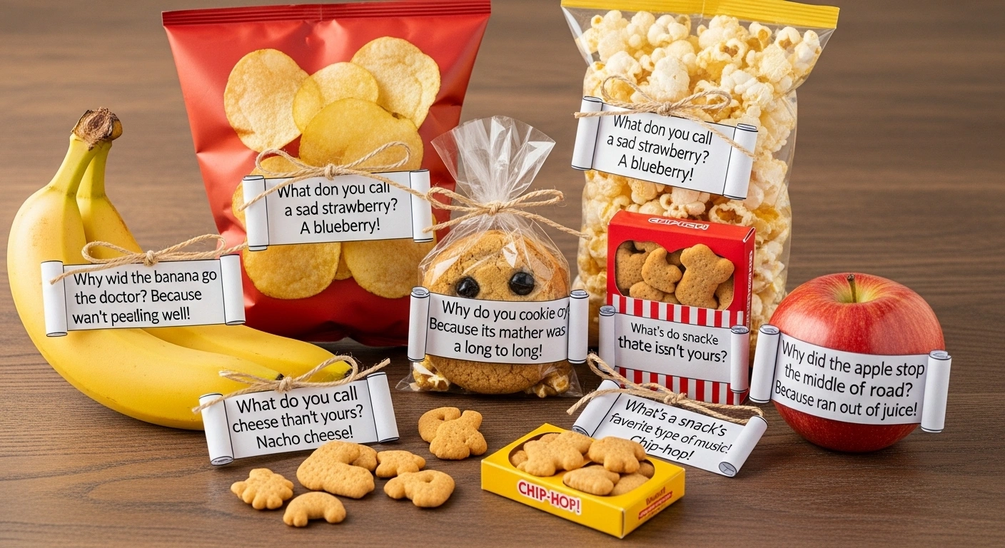Snack Jokes One Liners