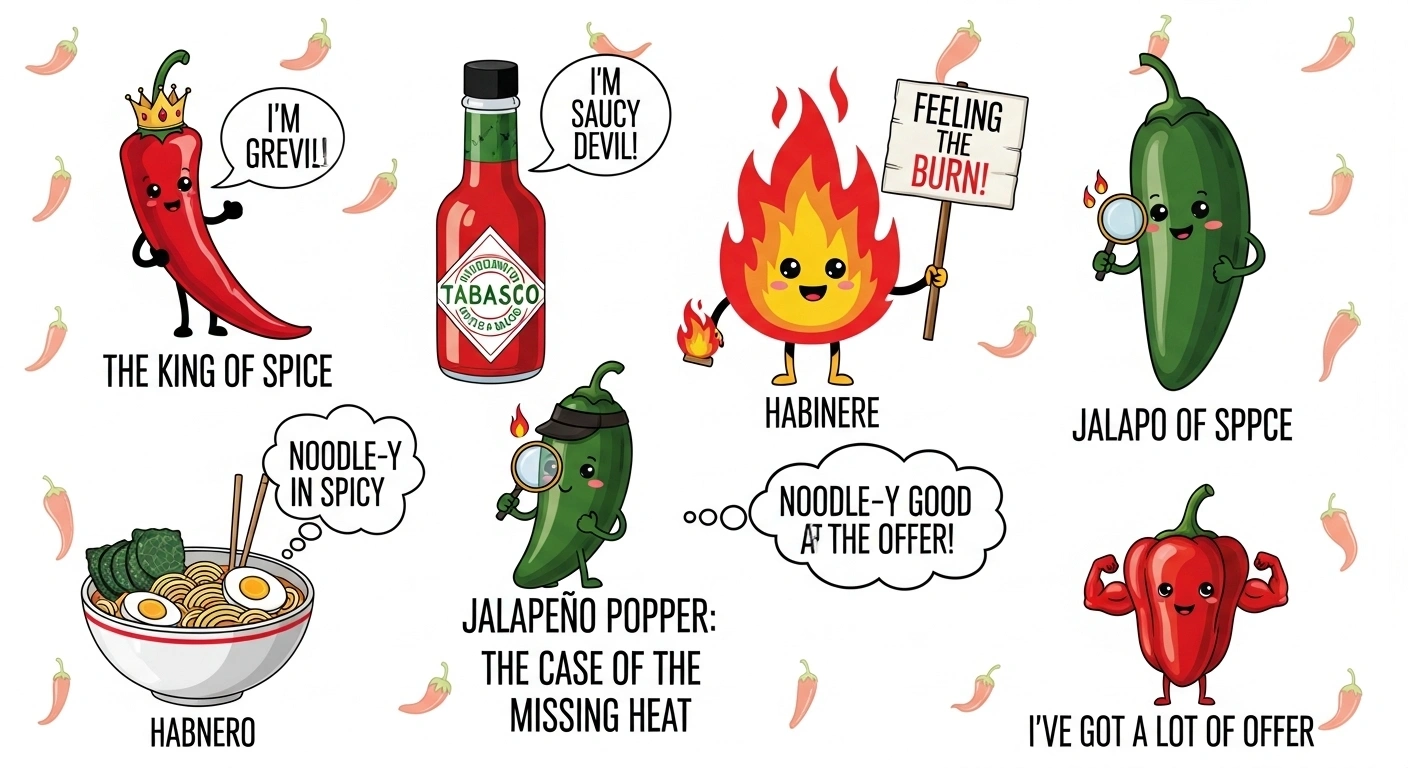 Spicy Puns One Liners
