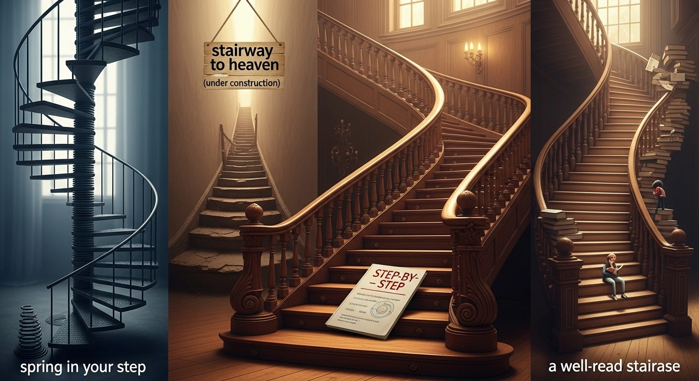 Staircase Puns One Liners