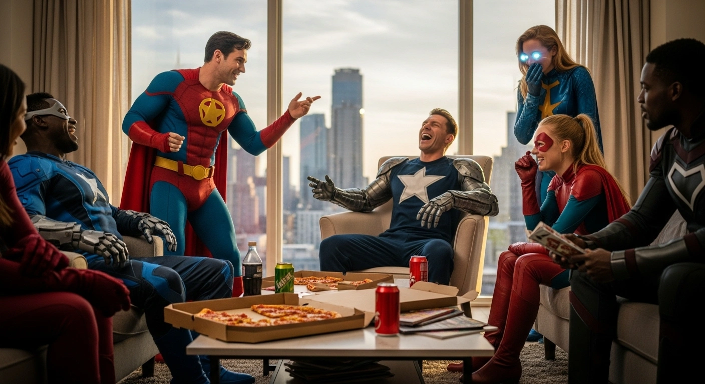 Superhero Jokes for Adults