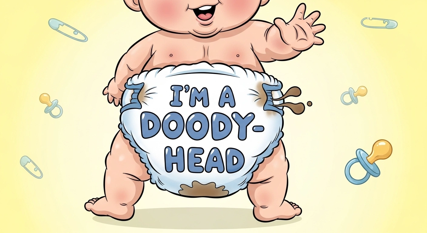 Sweet Diaper Messages