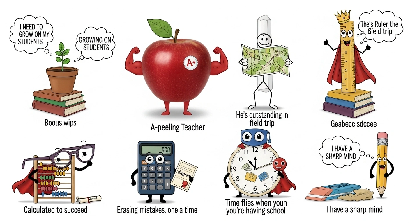 Teachers puns one liners