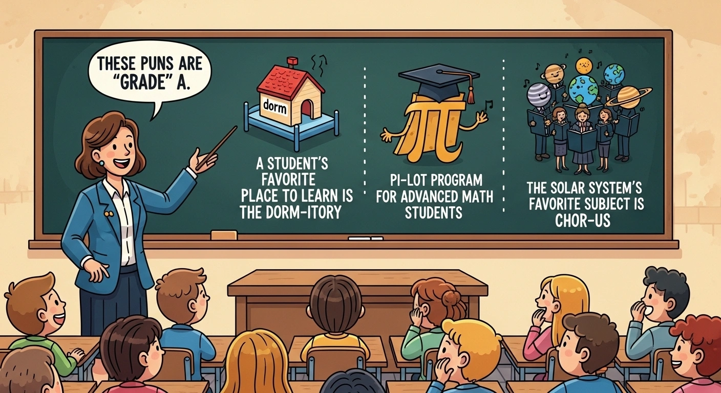 Teaching Puns One Liners