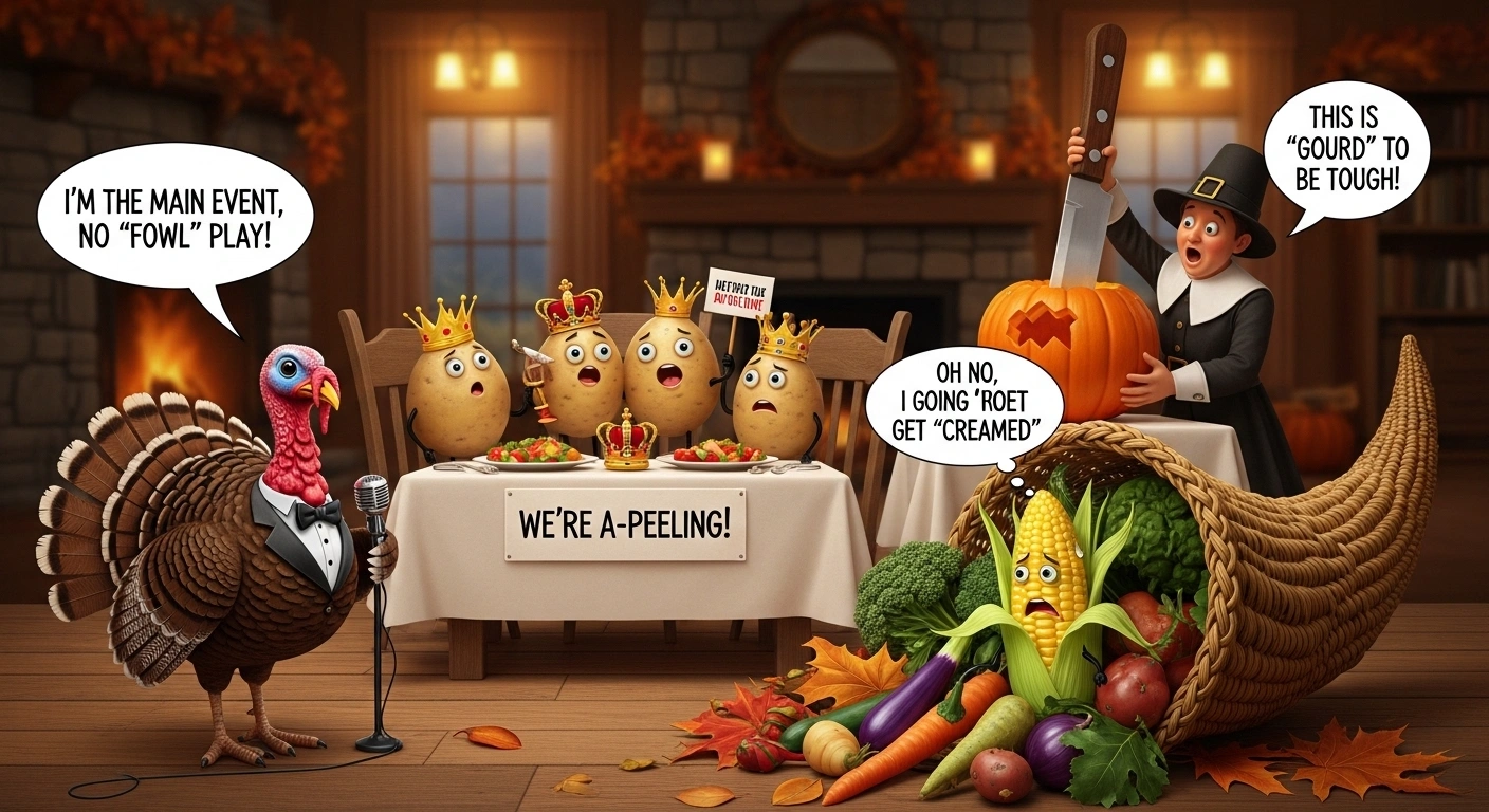 Thanksgiving Puns One Liners