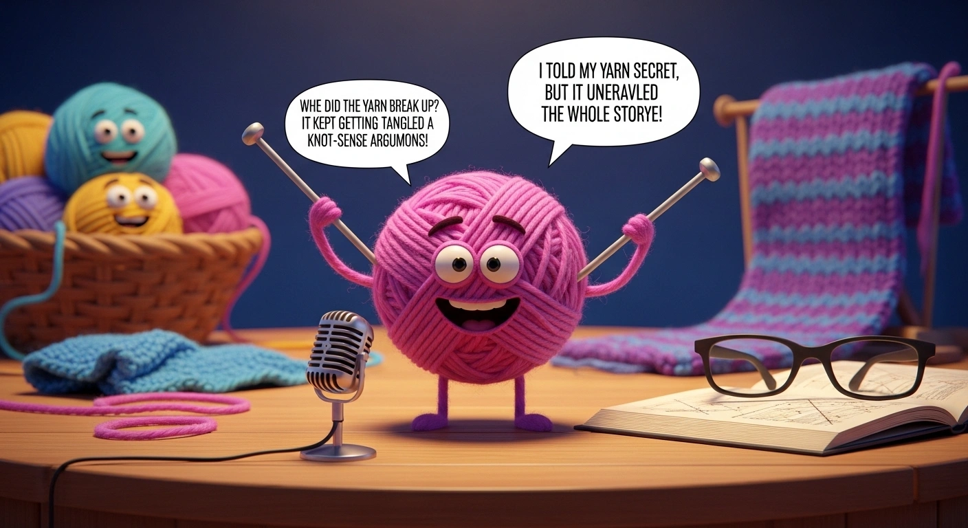 Yarn jokes one liners