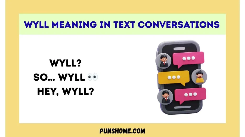 WYLL Meaning in Text Conversations