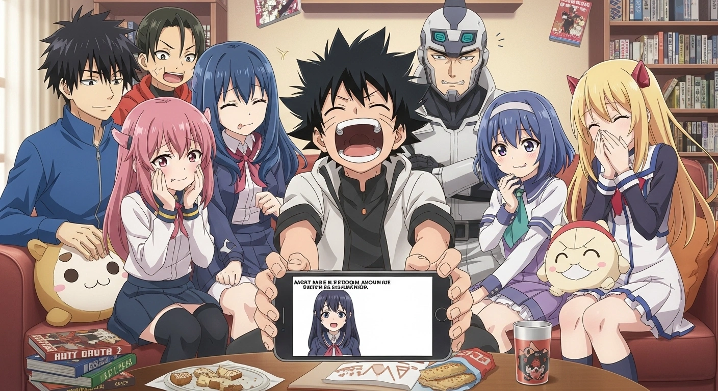 Anime jokes one liners