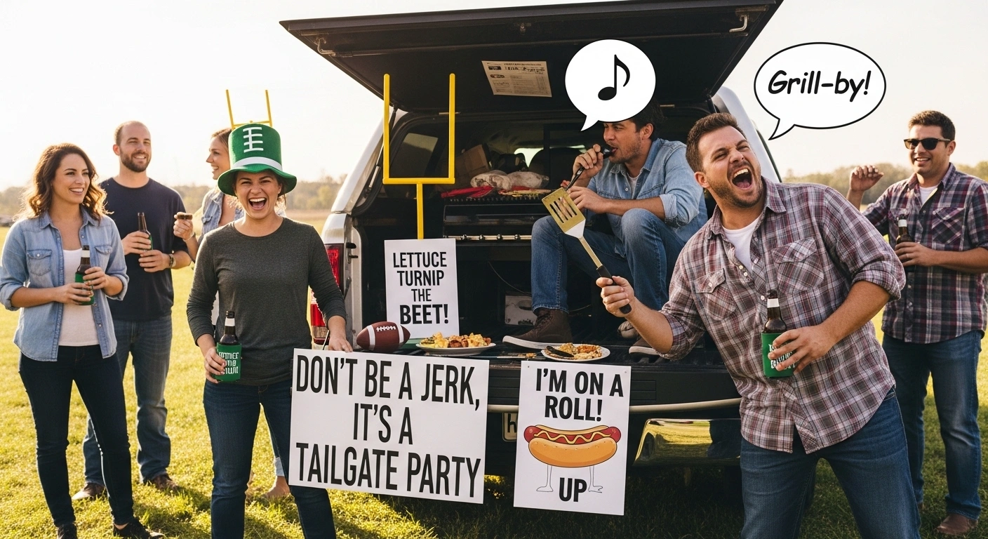 Funny Tailgate Sayings