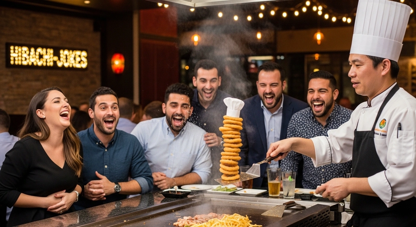 Hibachi Jokes One Liners