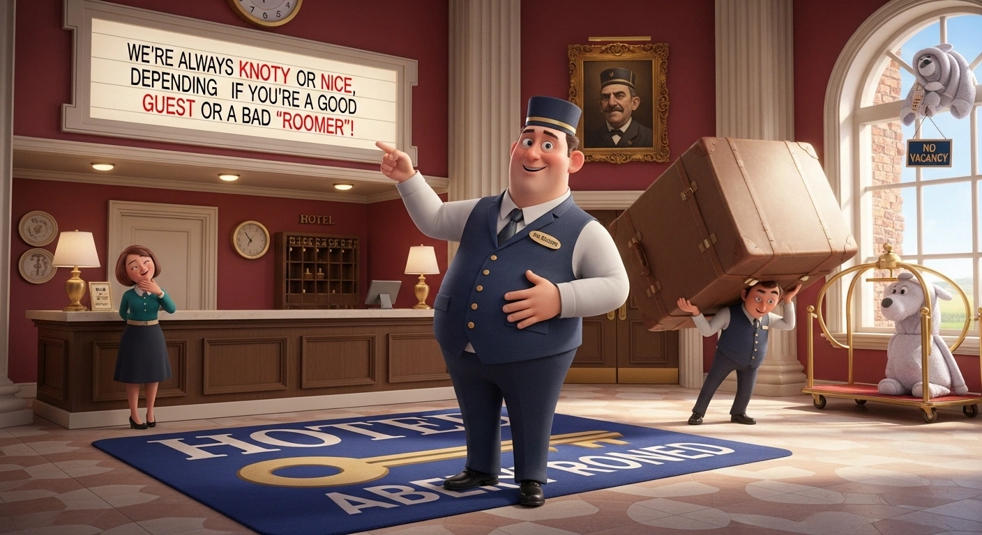 Hotel Puns Dirty