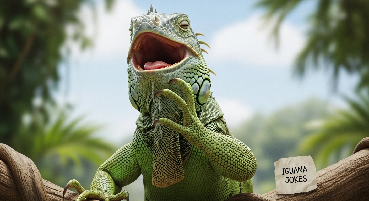 Iguana Jokes One Liners