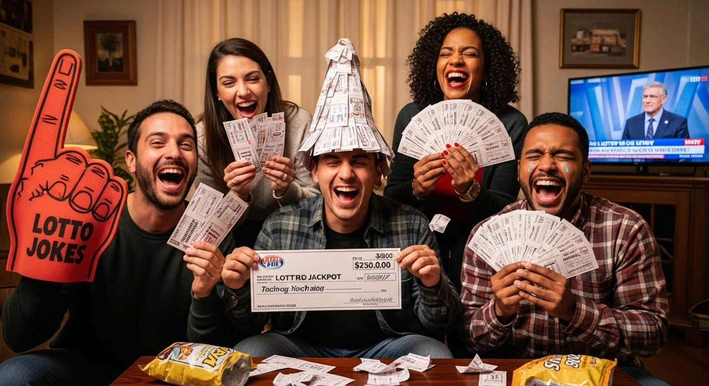 Joke About Buying a Lottery Ticket