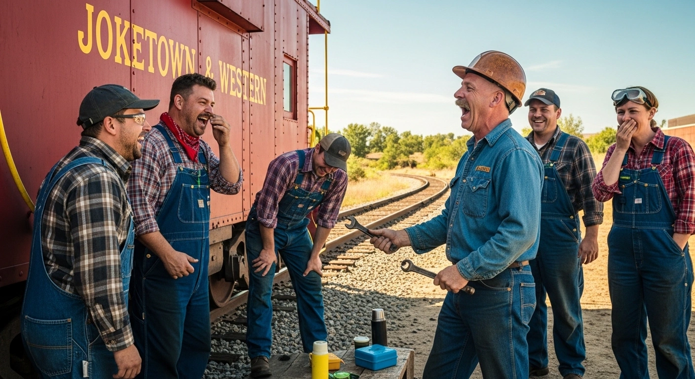 Knock Knock train jokes