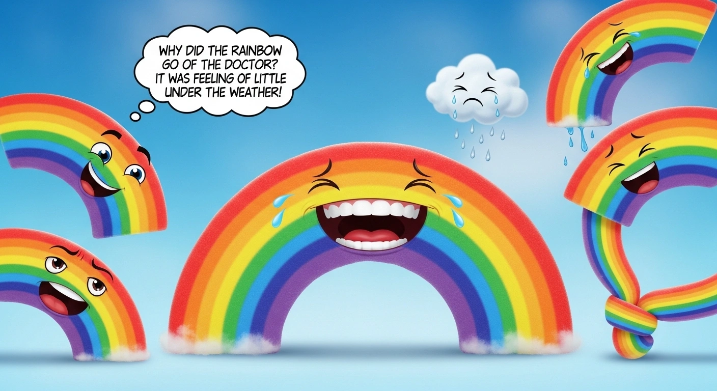Rainbow puns one liners