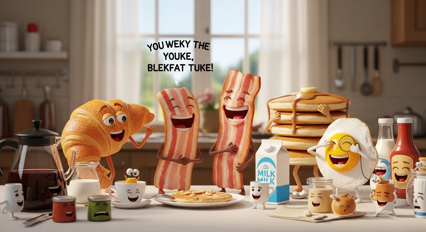 Short Breakfast Dad Jokes