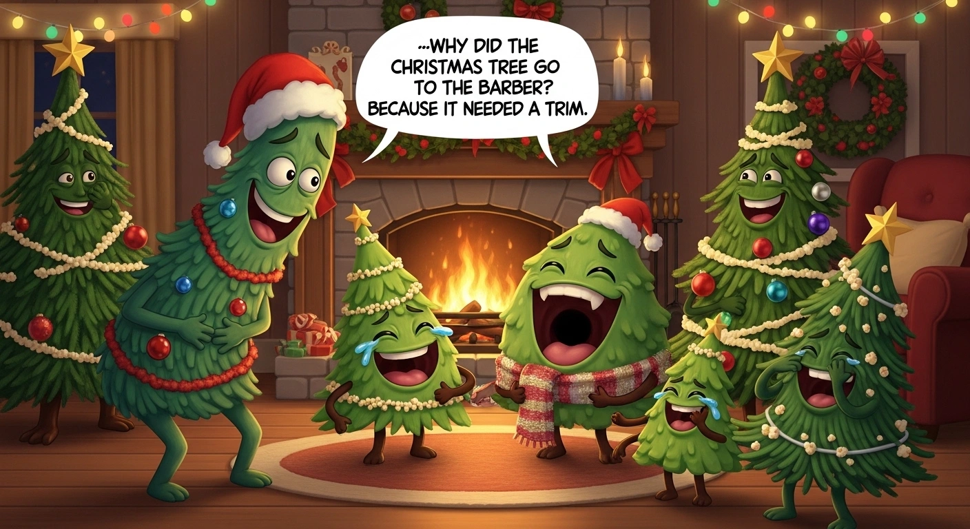 Tree Christmas Jokes One Liners