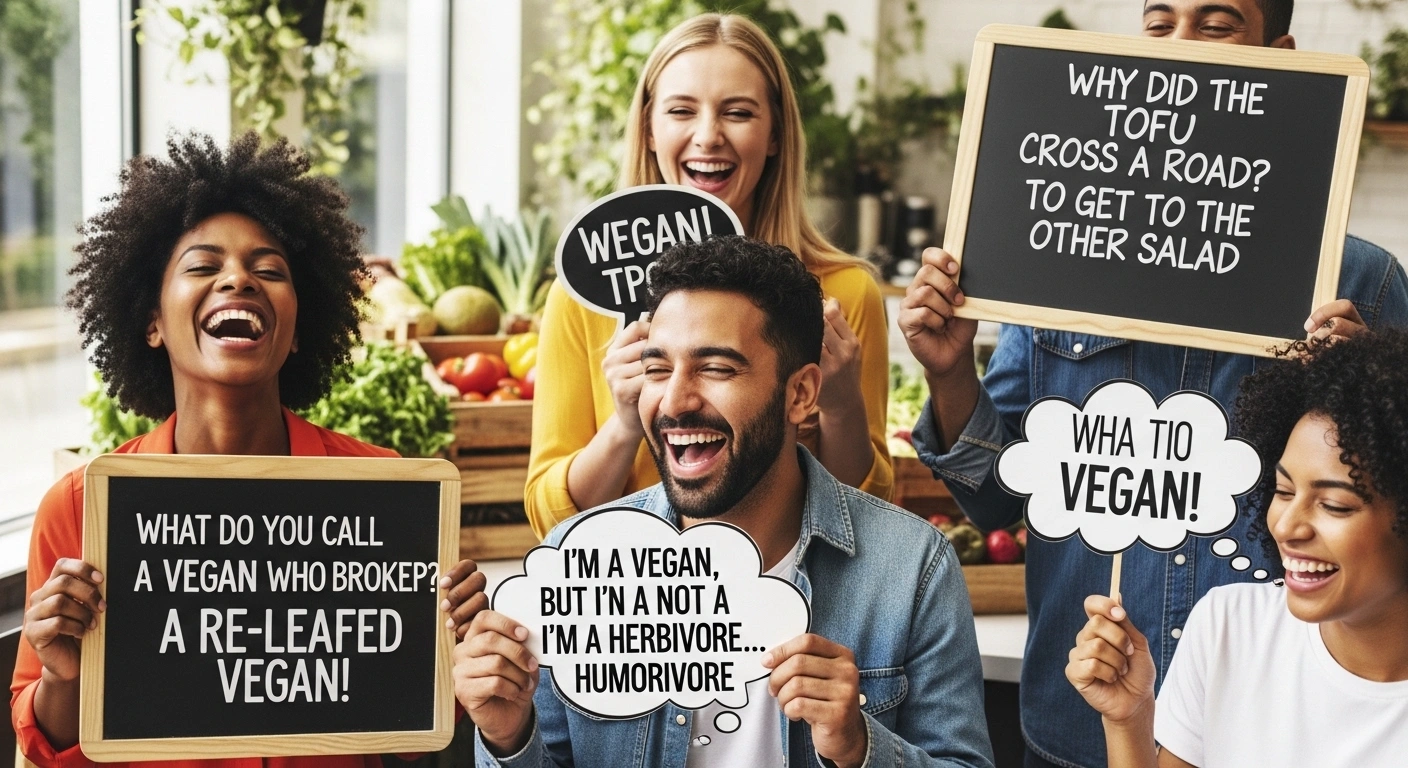 Vegan Puns One Liners