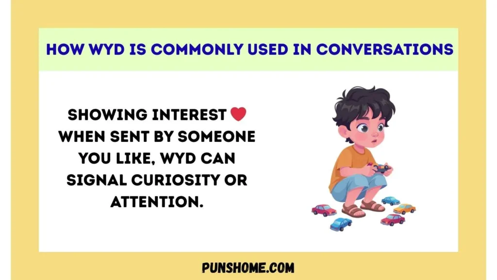 How WYD Is Commonly Used in Conversations