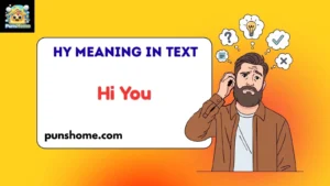 HY Meaning in Text