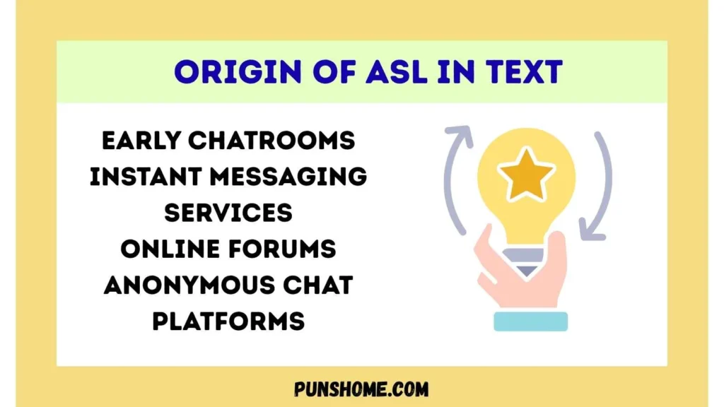 Origin of ASL in Text